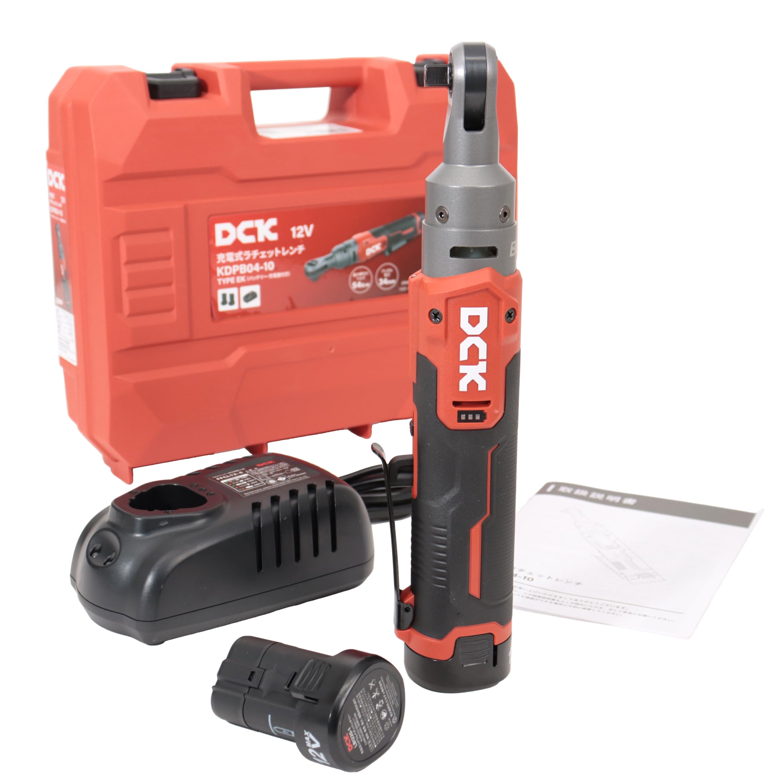 Amazon | DCK 12V 充電式ラチェットレンチ KDPB04-10(EK) ブラシレス
