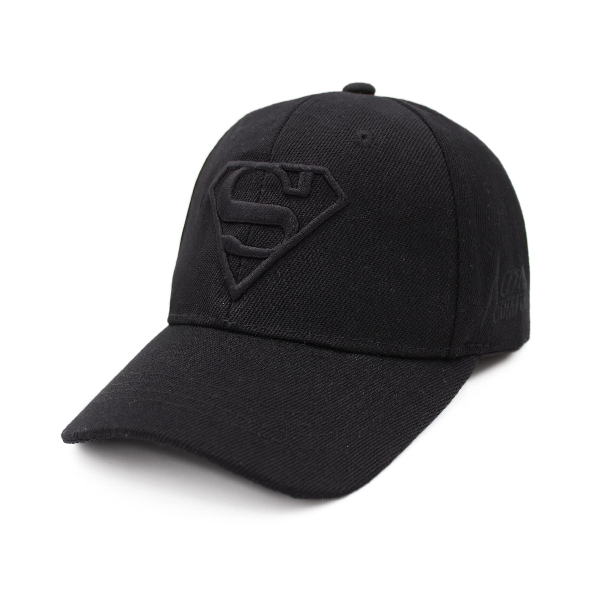 VRITRAZPolyester Super Cartoon Character Printed Little Cap for Kids, Baby Girls and Boys 3-12 Years (Black)