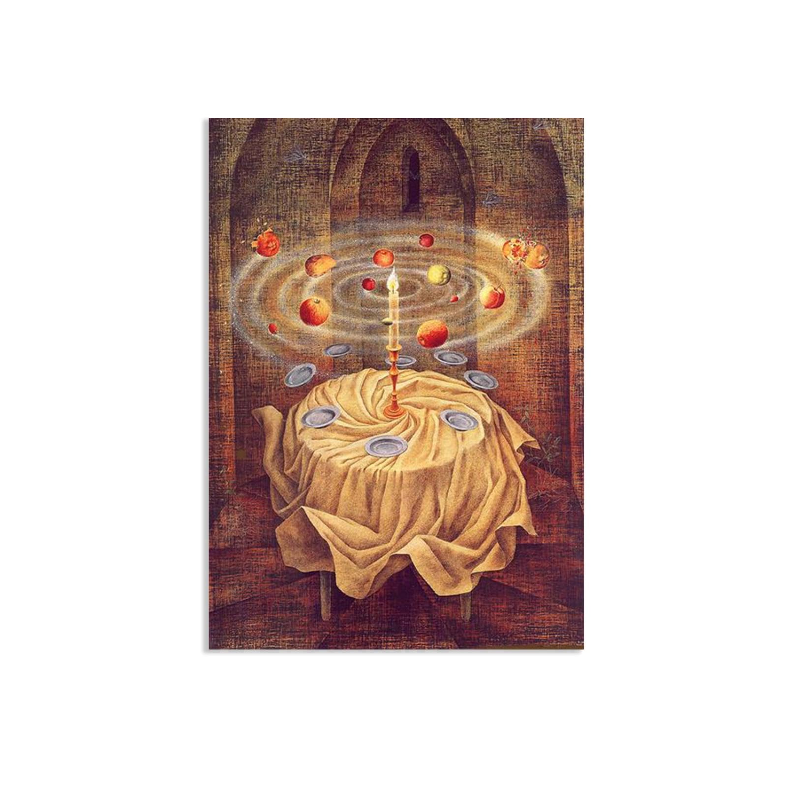 MYCGGDGH Remedios Varo Canvas Wall Art Reproductions of Famous Paintings Still life Reslicitando Surrealism Famous Art Poster Wall Decor for Living Room Bedroom Home Decor 55x40cm(22x16in) poster