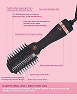 Vista 4 de Hair Dryer Brush Blow Dryer Brush in One, 4 in 1 Ionic Hair Dryer and Styler Volumizer with Oval Titanium Barrel, Hot Air Straightener for Smooth