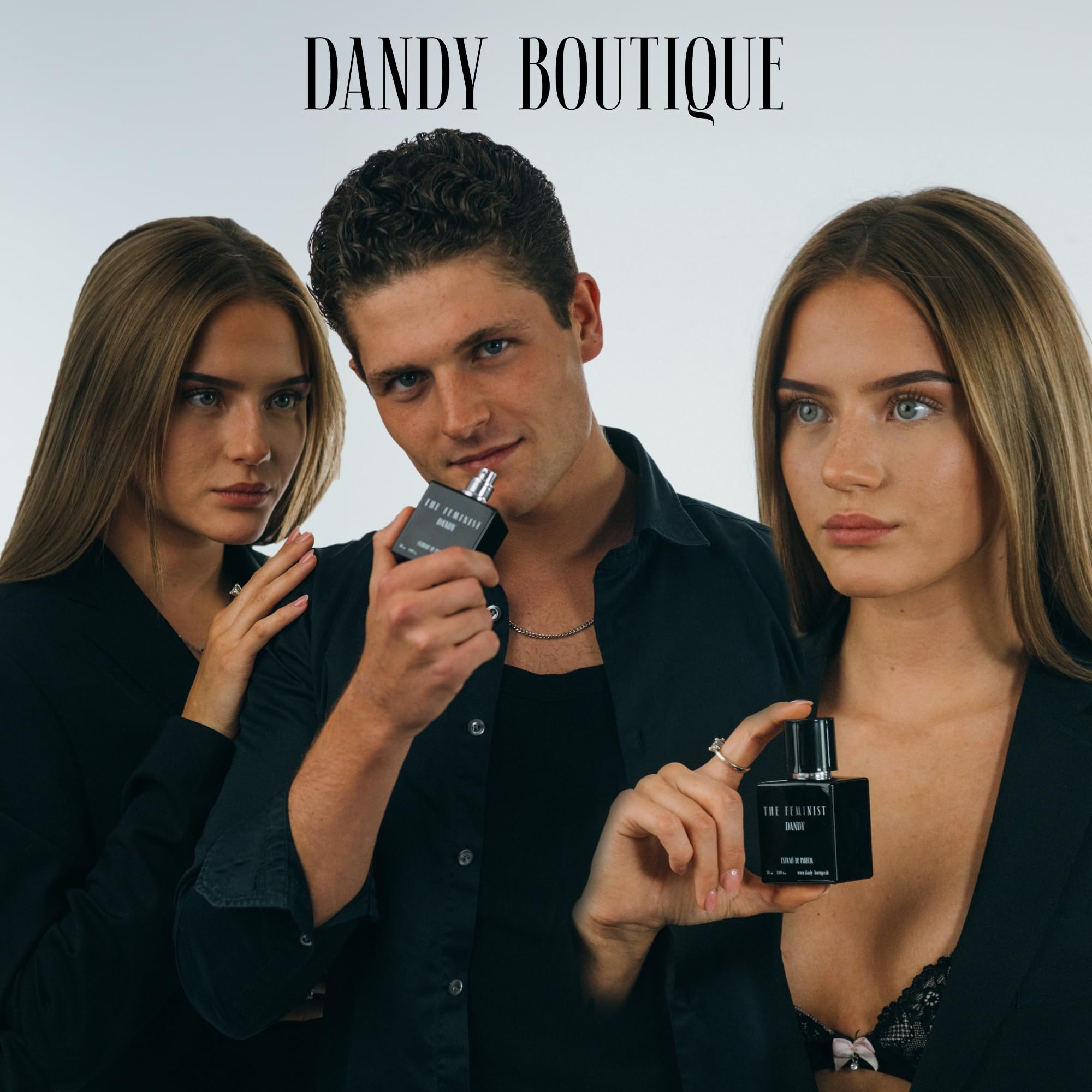 THE FEMINIST Herren Parfüm 50 ml – Extrait de Parfum mit 30% Duftöl – beliebtes langanhaltendes Parfüm für Männer – Made in Switzerland – Premium Duft für Dates, Club und Alltag