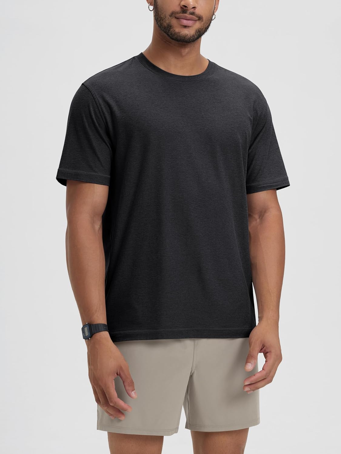 ODODOS Men's Performance T-Shirt - odSTRATUM Tech Tee, Ultra Soft Moisture Wicking UPF 50+ Fitness Shirts - The Ascent Series - Image 2