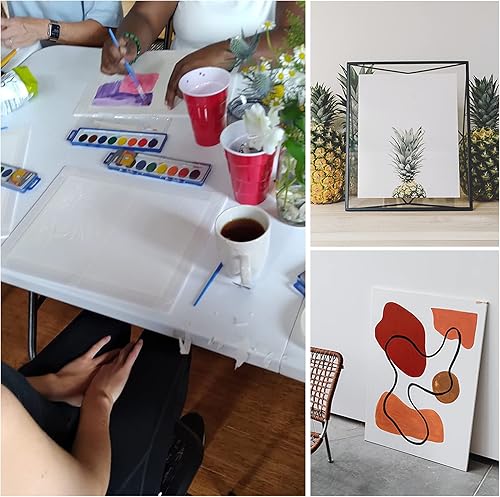 Miniatura 6 de Paquete de 20 tableros de espuma blanca de 12 x 16.5 pulgadas, tablero de núcleo de espuma de 3/16 pulgadas de grosor para proyectos, tablero de