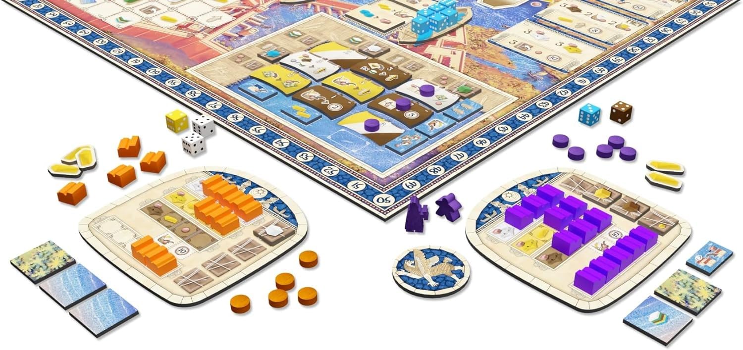 Board & Dice Tabannusi: Builders of Ur - Gioco da tavolo - 2+ Giocatori - Età 14+