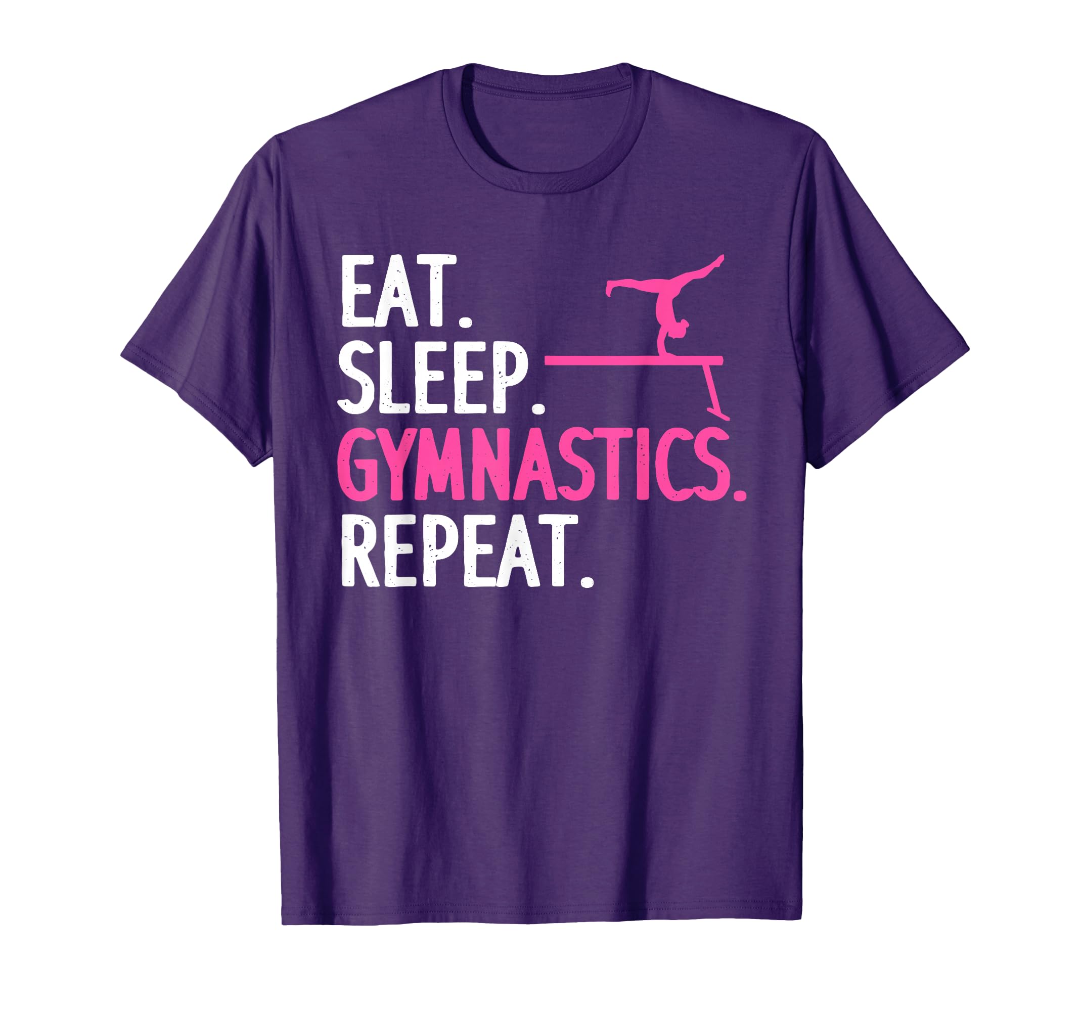 Funny Gymnastics For Women Girls Gymnast Handstand Tumbling T-Shirt
