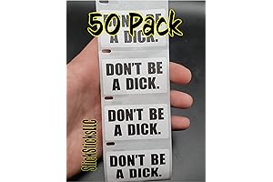 Don't Be a Dick Bumper Stickers