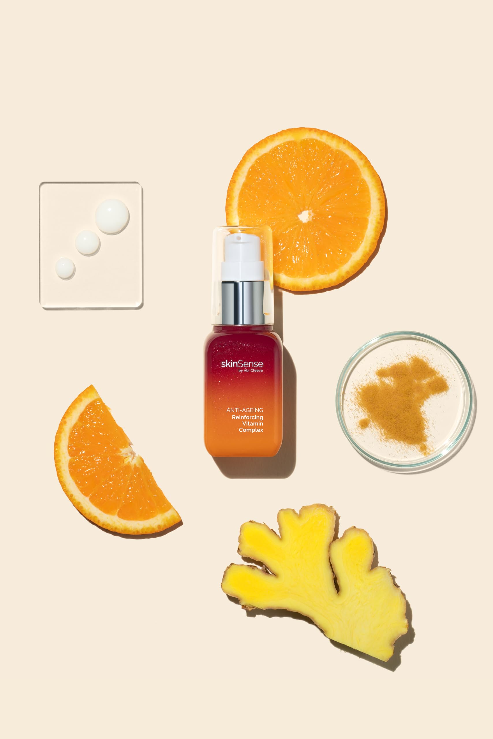 SkinSense Reinforcing Vitamin Complex 15ml, Complexion Brightening Lotion, Antioxidant Facial Serum - Image 4