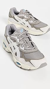 Amazon.com | ASICS Gel-NYC Sneakers, Steeple Grey/Cream, 9.5 US