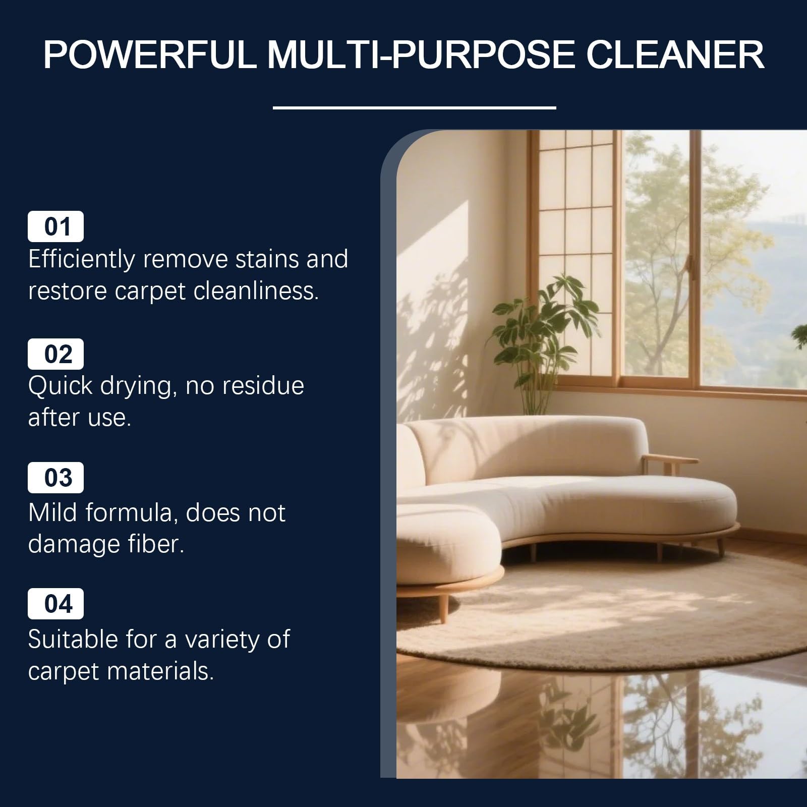 Oxy Stain Remover - Oxygen Powered Carpet Cleaner Spray, Polsterreiniger Auto, Teppichreiniger zur Entfernung selbst Hartnäckiger Flecken und Gerüche, Reiniger für Waschsauger & Teppichreiniger (3PC)