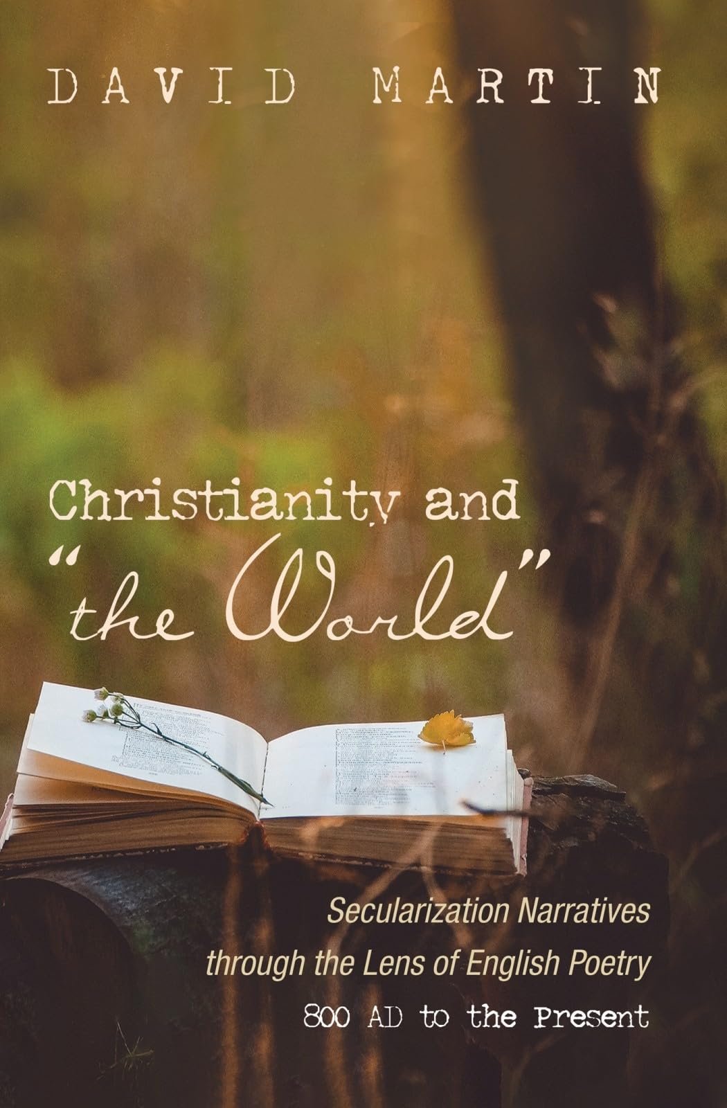 Christianity and ""the World"": Secularization Na. Martin<|
