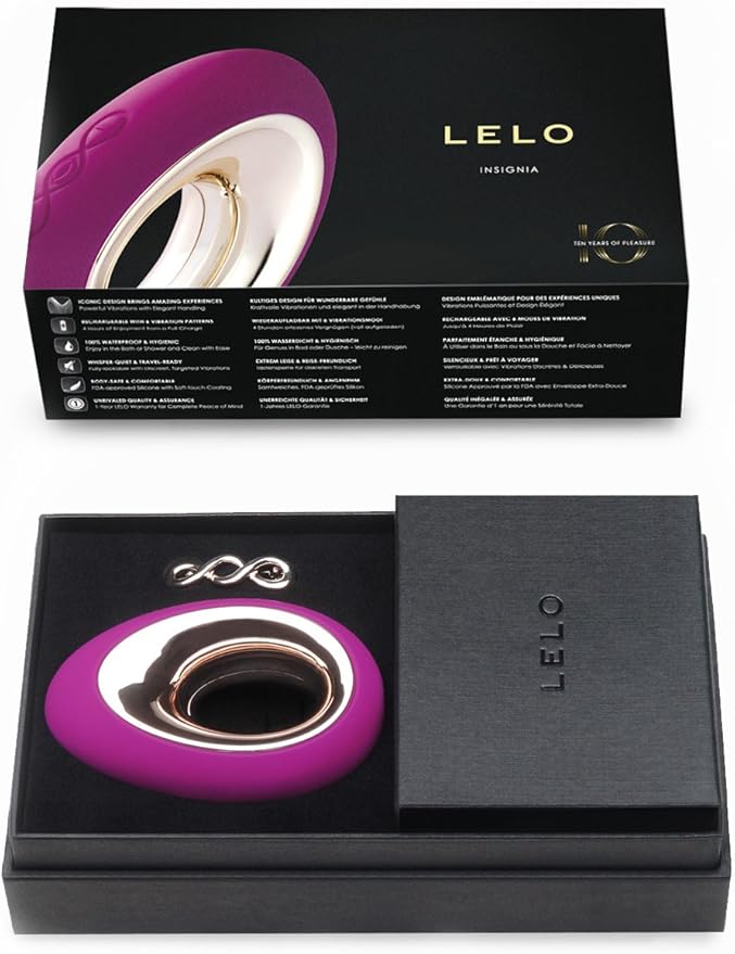 LELO ALIA Vibrador de Clítoris Deep Rose: alcanza el Orgasmo ...
