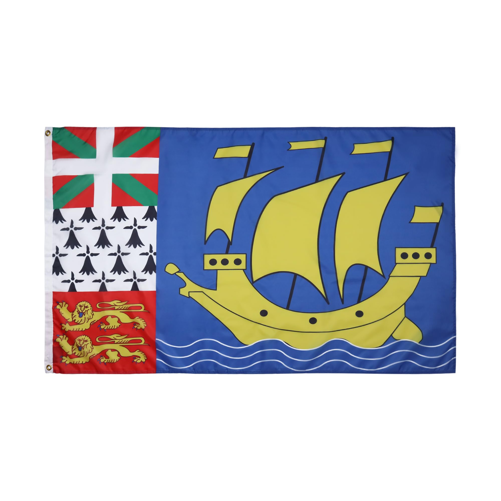 Bandera De Languedoc-Rosellón, Francia Stock De Ilustración
