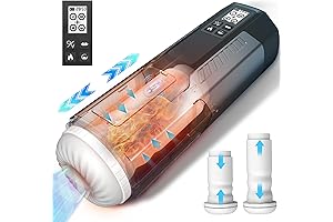 Male Masturbator - 8-in-1 Sex Toy for Men with Penis Pump