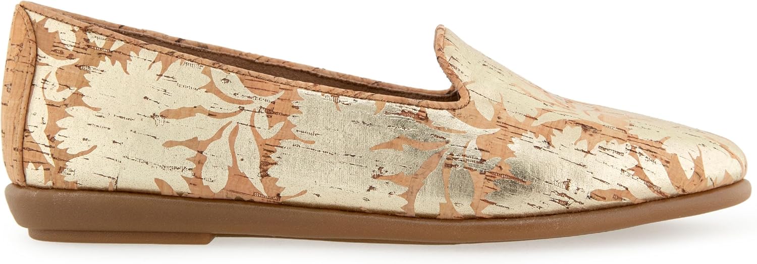 [Aerosoles] ローファー Betunia レディース 天然コルク/ゴールドフローラル 26.0 cm