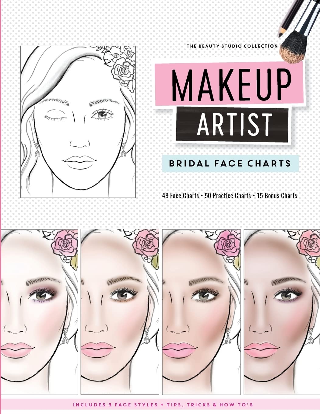 Makeup Artist Bridal Face Charts (Beauty Studio Collection) Paperback – October 17, 2016