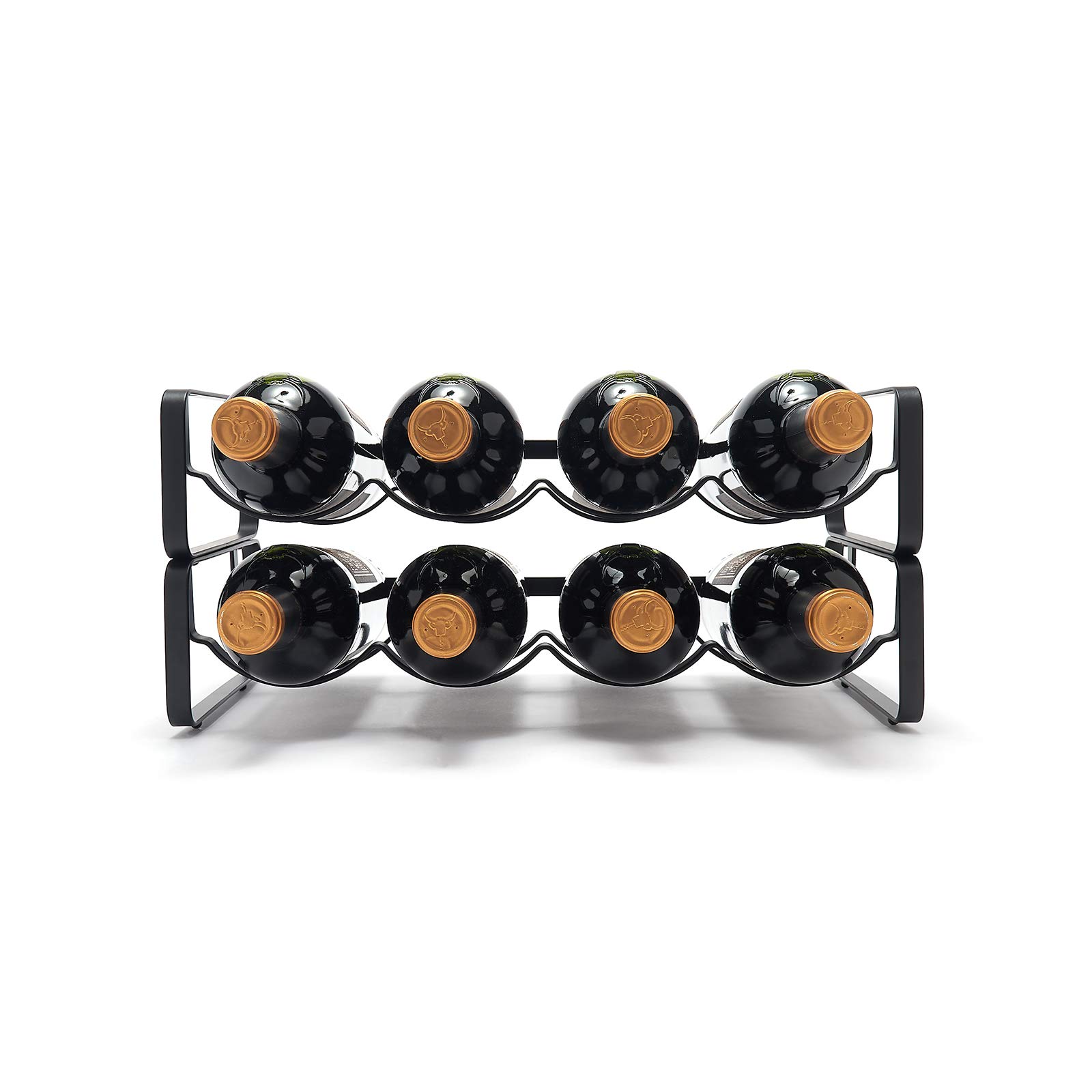 simplywire – Botellero Modular – Botellero apilable – Negro