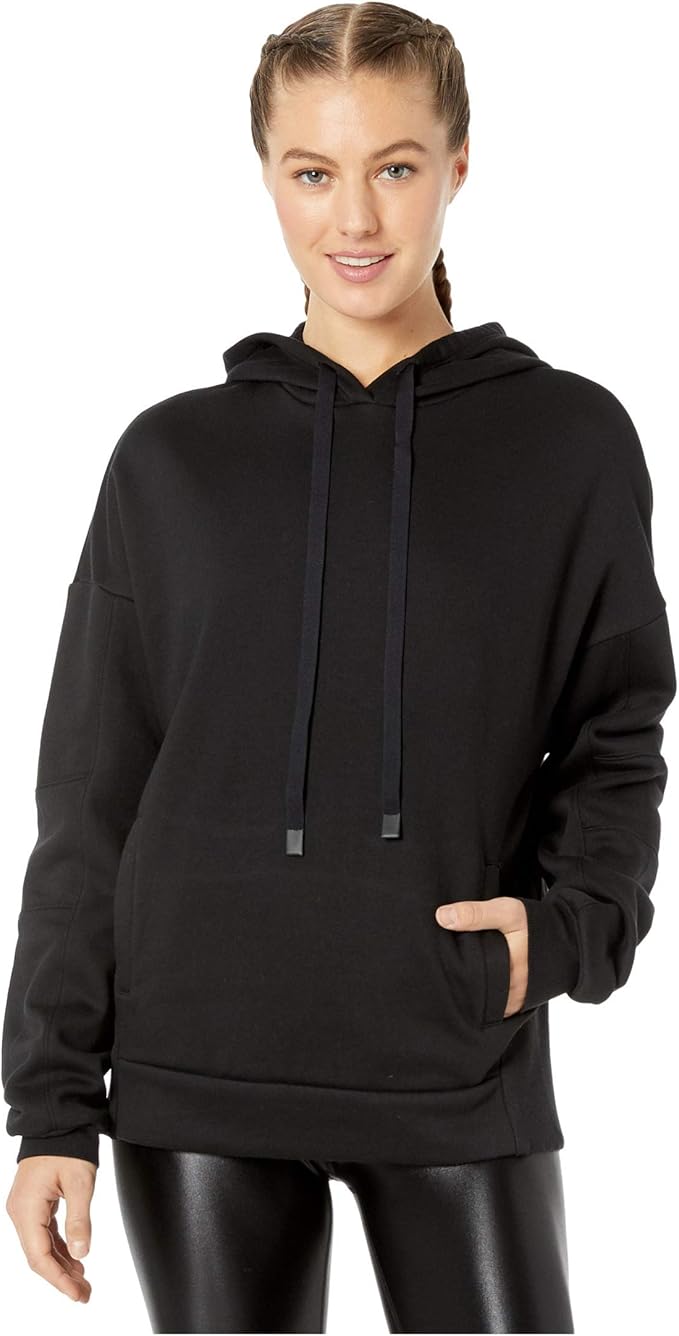 Alo Yoga Women's Interval Hoodie Pullover Sweater Amazon.co.uk Clothing