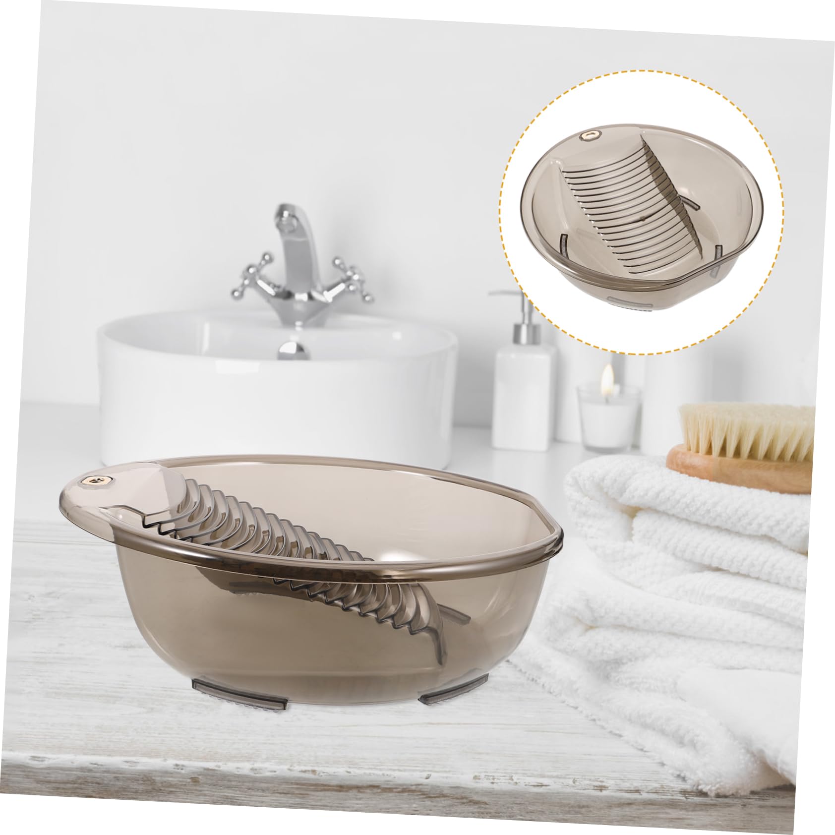 SHINEOFI Lavatoio Pervare i Vestiti in Lavabo Con Pervare Mano Lavatoio Pervanderia in Lavabo Con