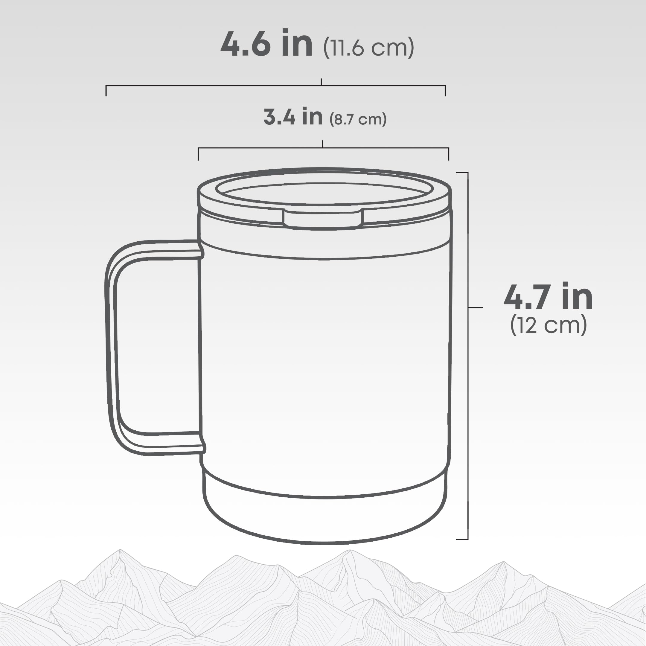 Smartshake Bohtal Izolowany kubek do kawy 350 ml, izolowany próżniowo kubek z pokrywką, szczelny, bez BPA, kubek podróżny do gorących i zimnych napojów (Batman)