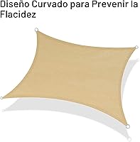 Vista 6 de LOVE STORY - Toldo rectangular de bloqueo de rayos UV, impermeable, perfecto para patio, jardín, patio trasero