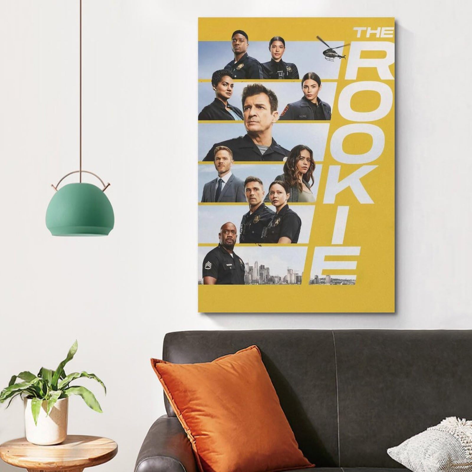 Poster Sur Toile The Rookie 2 - Décoration Murale 30x45 Cm - Impression Haute Qualité - Pour Chambre, Bureau, Salon