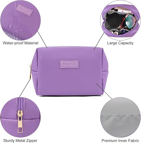 Miniatura 6 de Bolsa de maquillaje, Púrpura, Bolsa de maquillaje