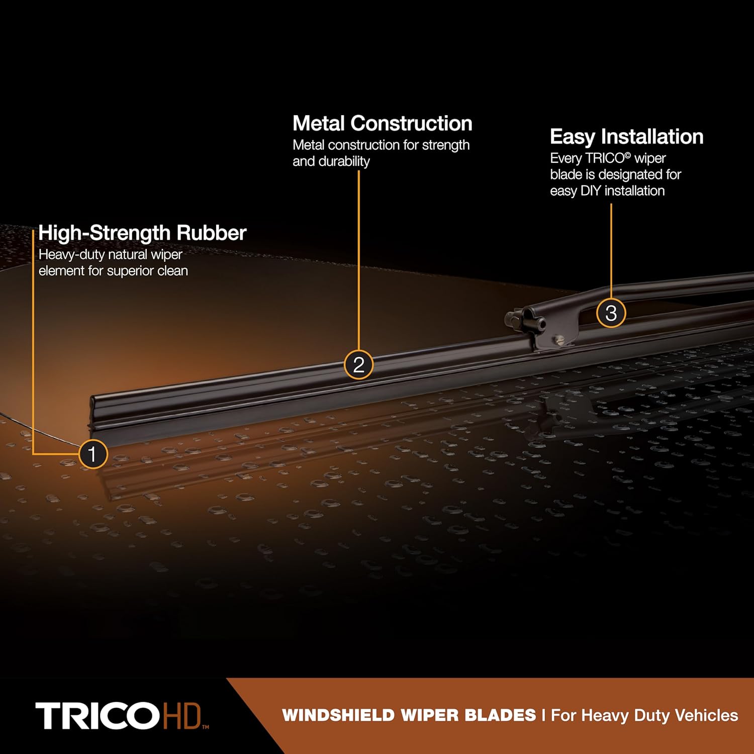 Trico - 20" TRICO HD Heavy Duty Wiper Blade (Winter) (66-200)