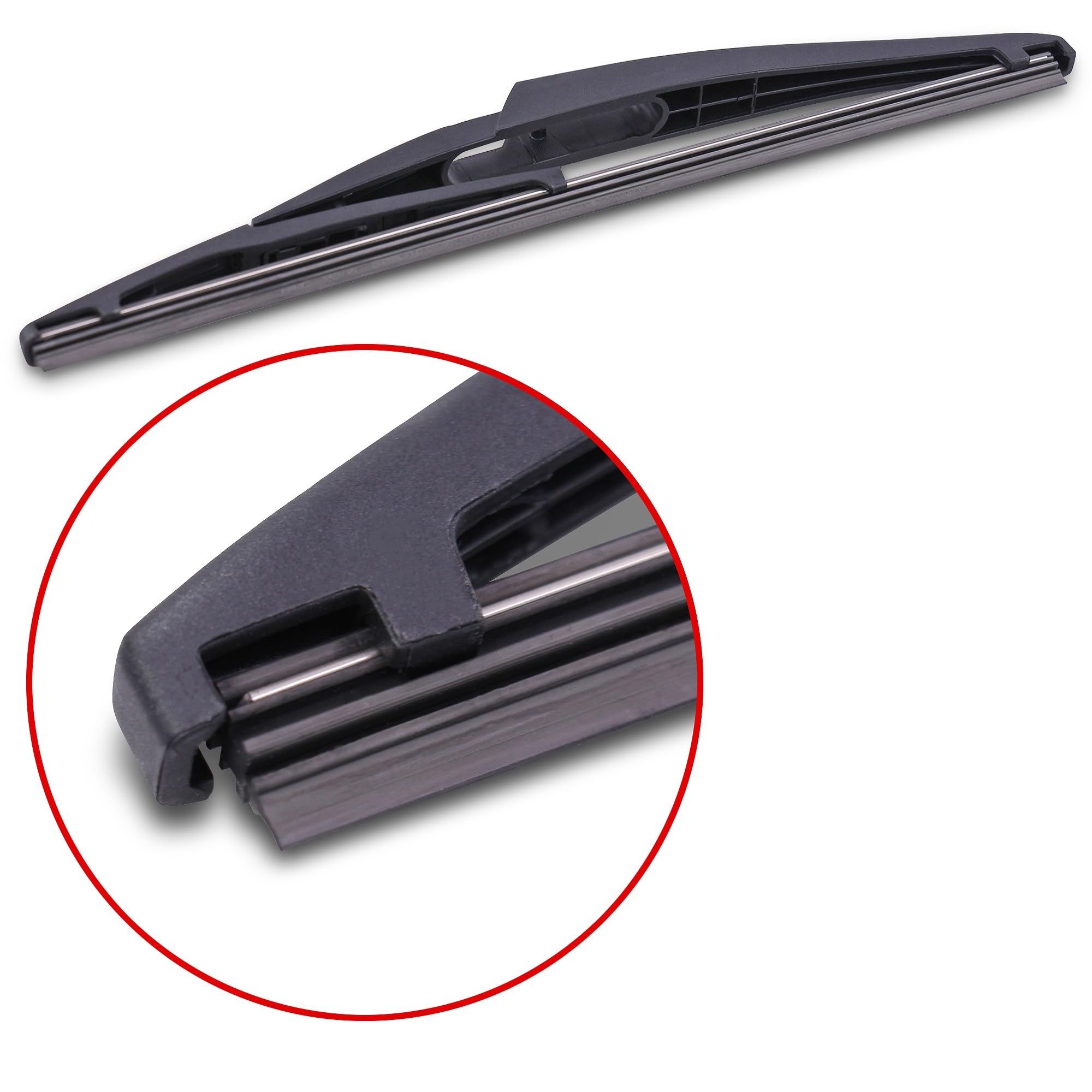 Bosch 3 397 011 676 Pióro Wycieraczki, Czarny, ‎0,87 x 1,97 x 18,58 cm; 60 g | Kompatybilny z: MERCEDES-BENZ B-CLASS Sports Tourer, Renault Capture II
