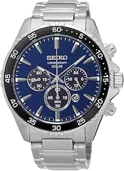 Amazon.co.jp: [セイコー] SEIKO 腕時計 ソーラー クロノグラフ