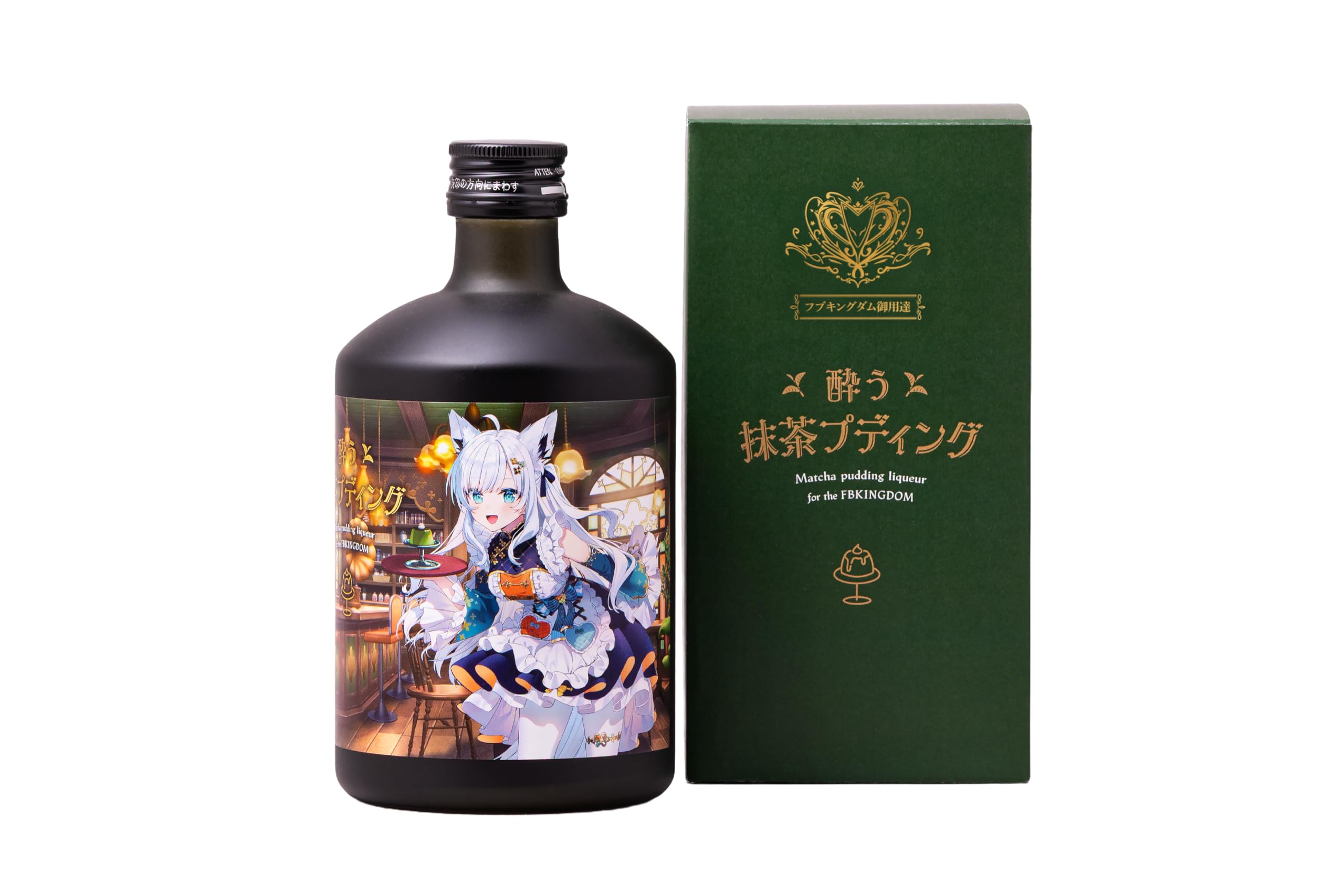 Amazon.co.jp: ALC.20% 酔う抹茶プディング 500ml : 食品・飲料・お酒