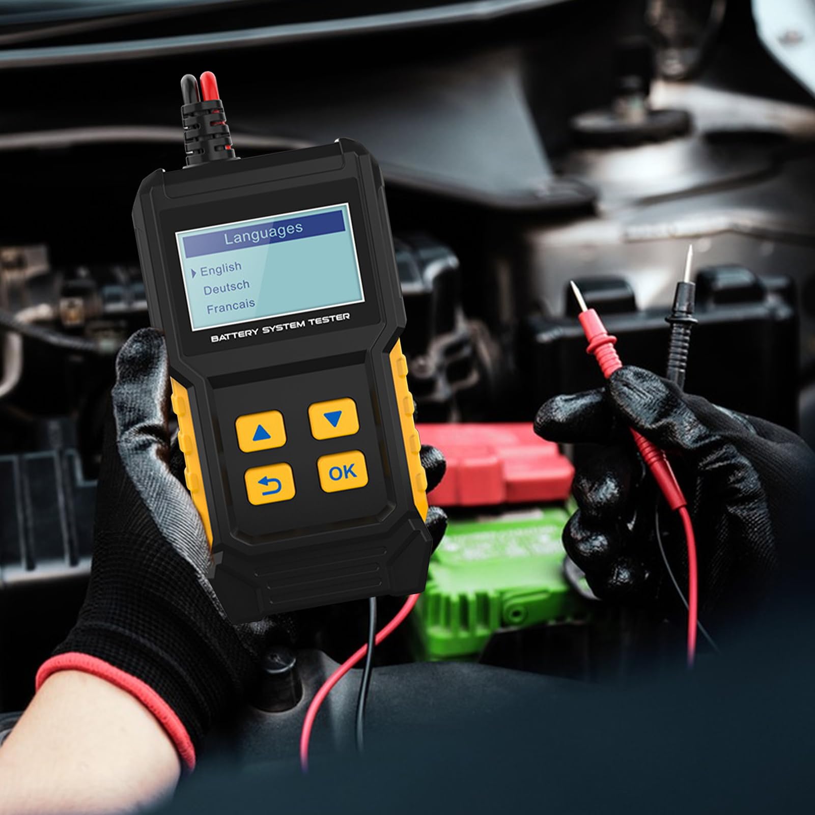 Comprobador De Baterías De Coche Probador De Baterías Para Barcos