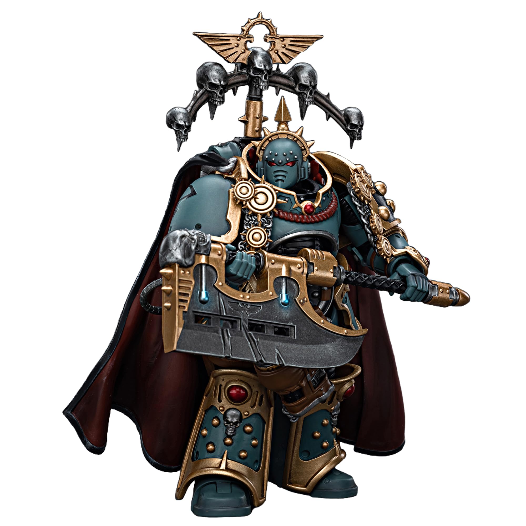 TOYVERSE Joytoy 1/18 Action Figure Warhammer The Horus Heresy, Sons of Horus Legion Praetor with Power Axe, Mobile Joints Character Model, 12.6 cm, 15 Years and Older โ image 1