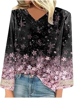 for Girls' Tee Push Button One Piece Pliable Long-Sleeve Valentine Day Crop Top Blended Point Deep V Neck