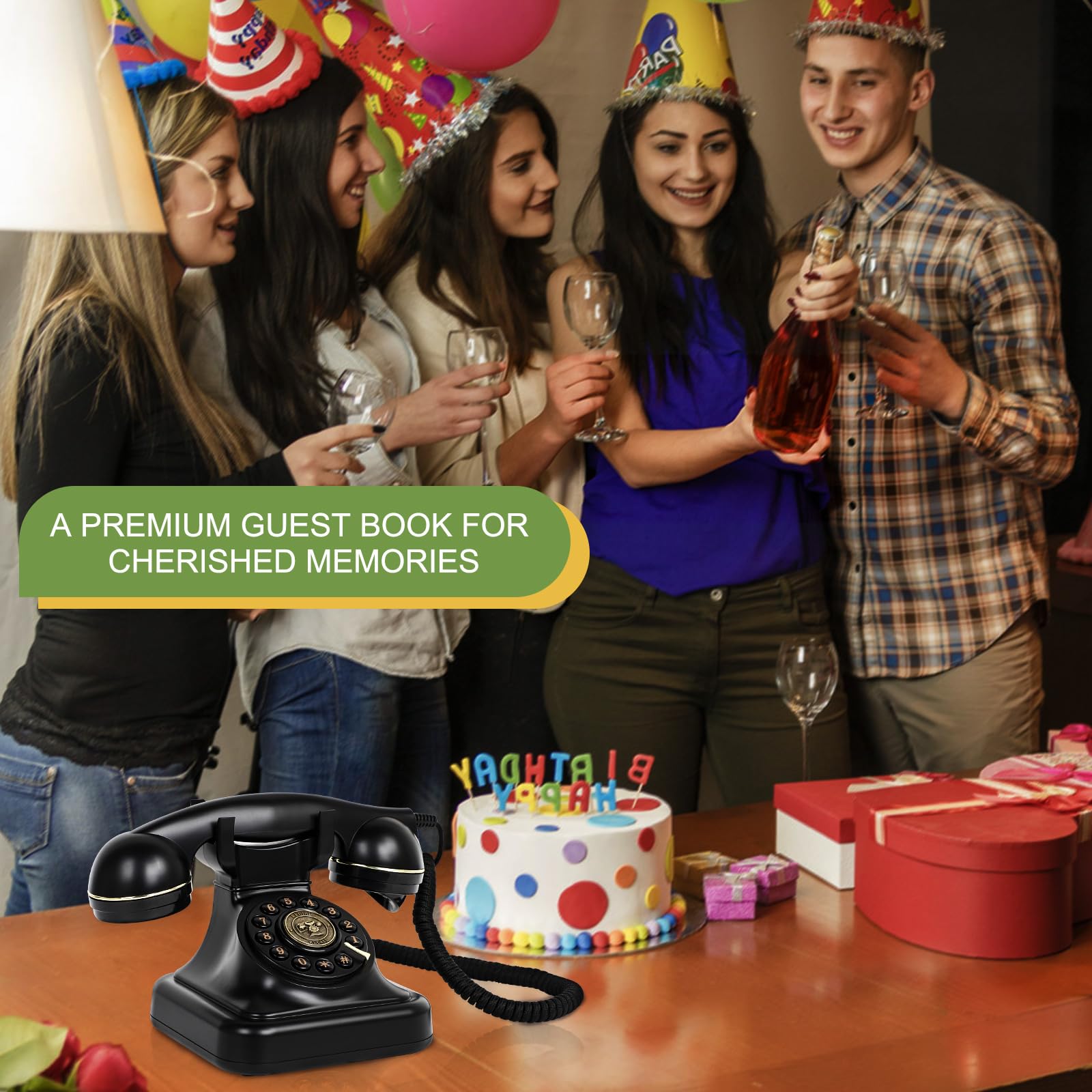 Amazon.co.jp: ROOMEDAL オーディオゲストブック ウェディングフォン