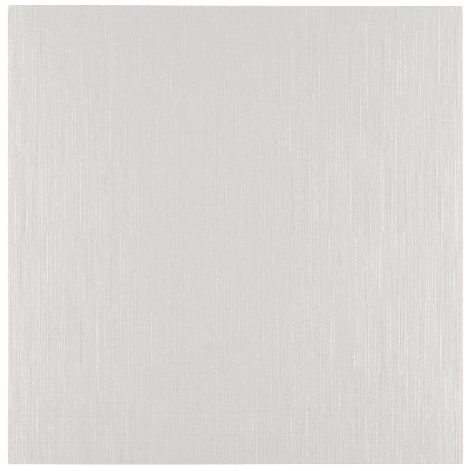 Florence Linen Cardstock 12 x 12 inches Grey (Mouse) - 10 Sheets of 250 GSM Coloured Paper - Card Making Supplies for Scrapbooking and Other Crafts