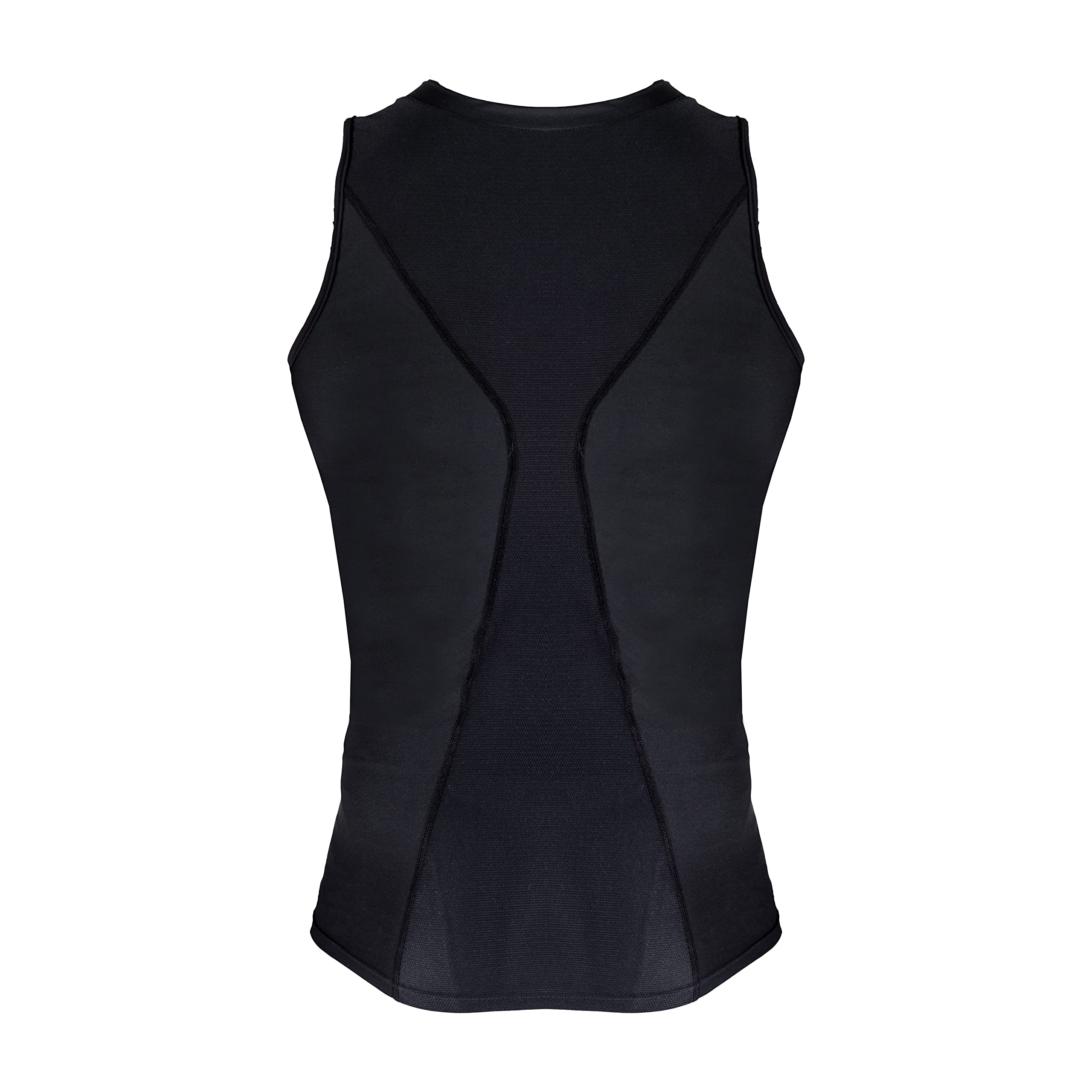Maglietta a compressione senza maniche | Abbigliamento sportivo per la parte superiore del corpo | Recupero e supporto muscolare | Tecnologia ad asciugatura rapida