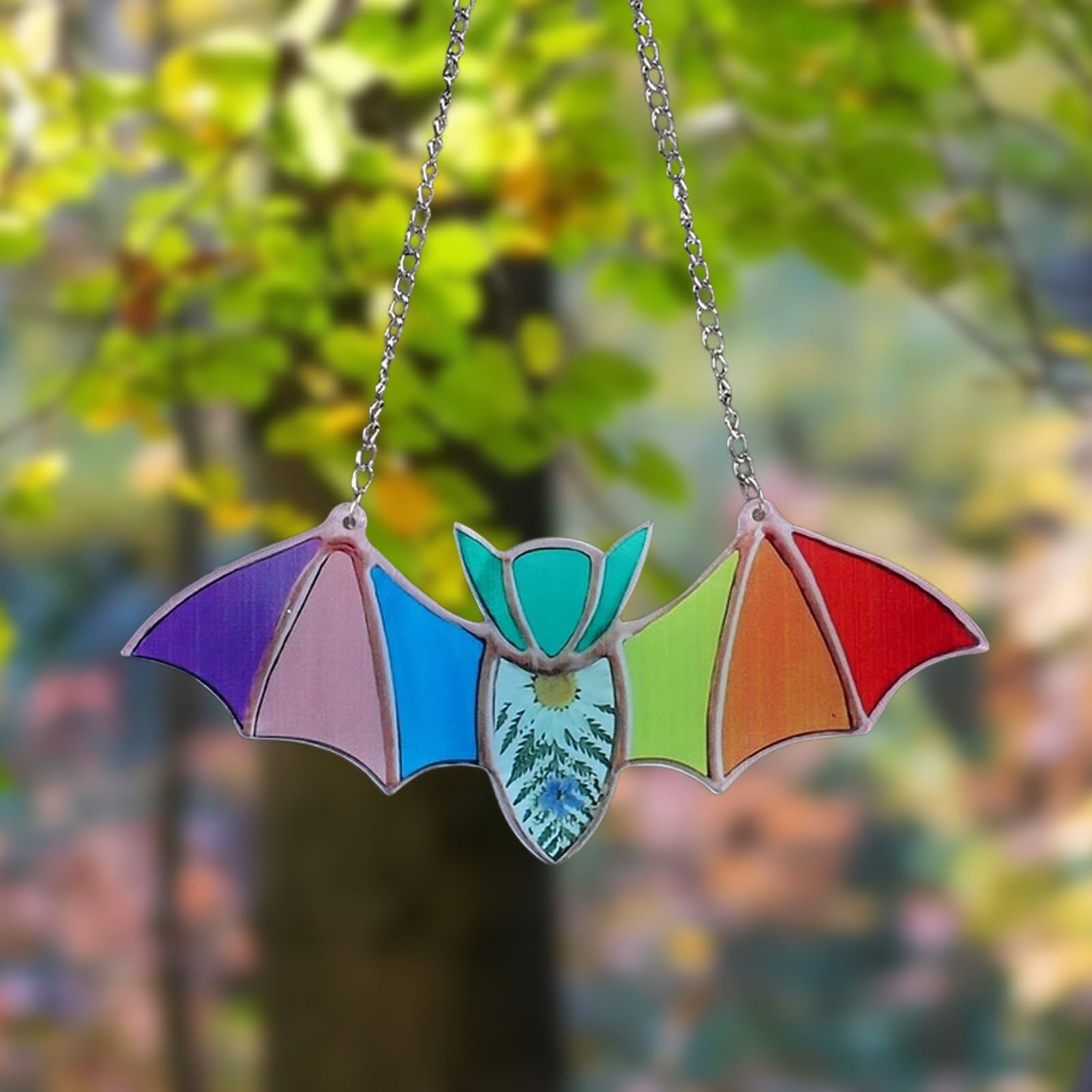 Decorazione Halloween Pipistrelli E Ragni LED 3D - 30 Pezzi Adesivi Con Luci, Per Pareti, Finestre, Interni Ed Esterni