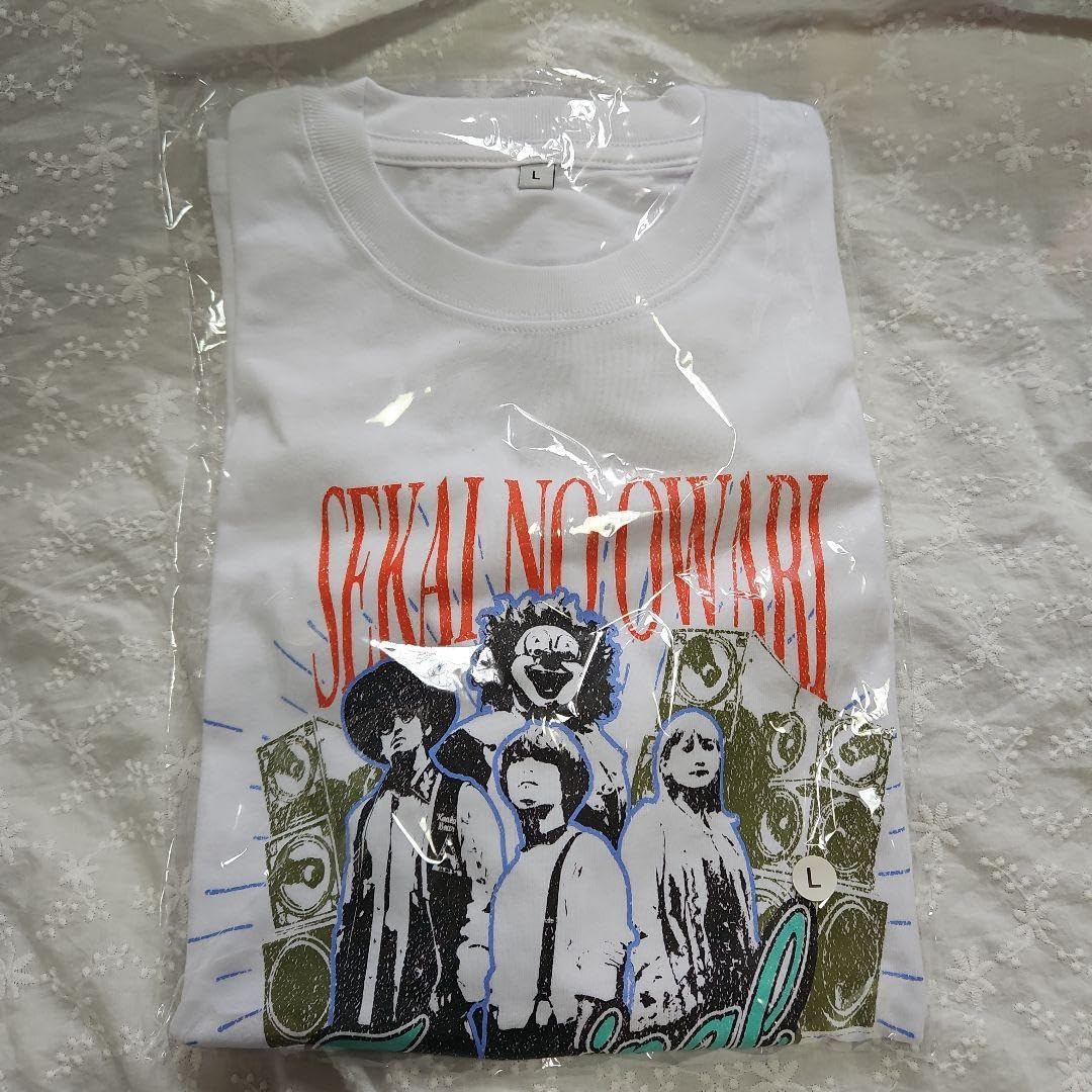 Amazon.co.jp: SEKAI NO OWARI Tシャツ Terminal 白 Lサイズ : おもちゃ