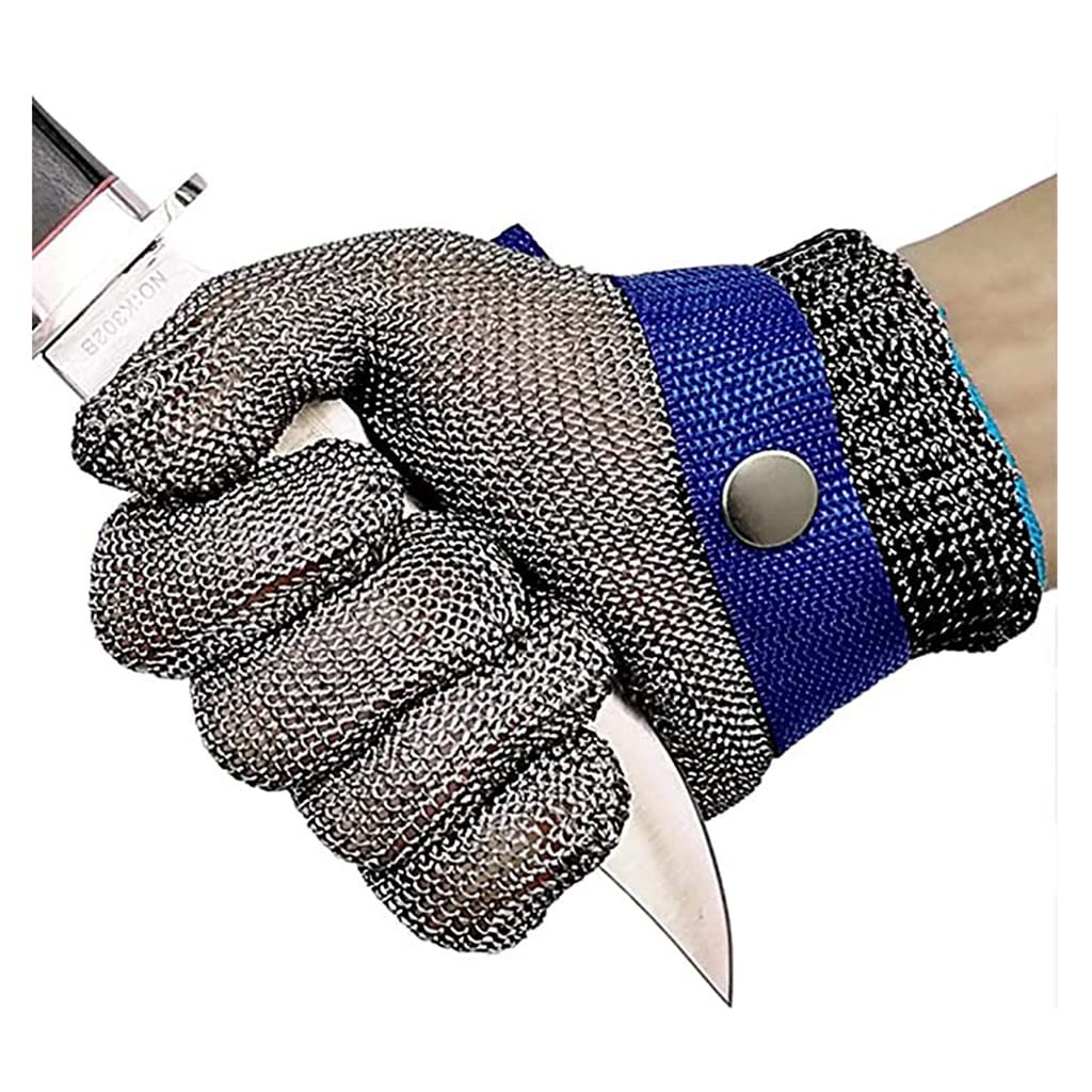 Gants de travail Gants De Travail De Jardinage De Jardinage Extérieur Gants Résistants À La Coupe Métallique, Gants Résistants Du Poignard De Sécurité For La Culture De La Cuisine(6pcs/xxxl)