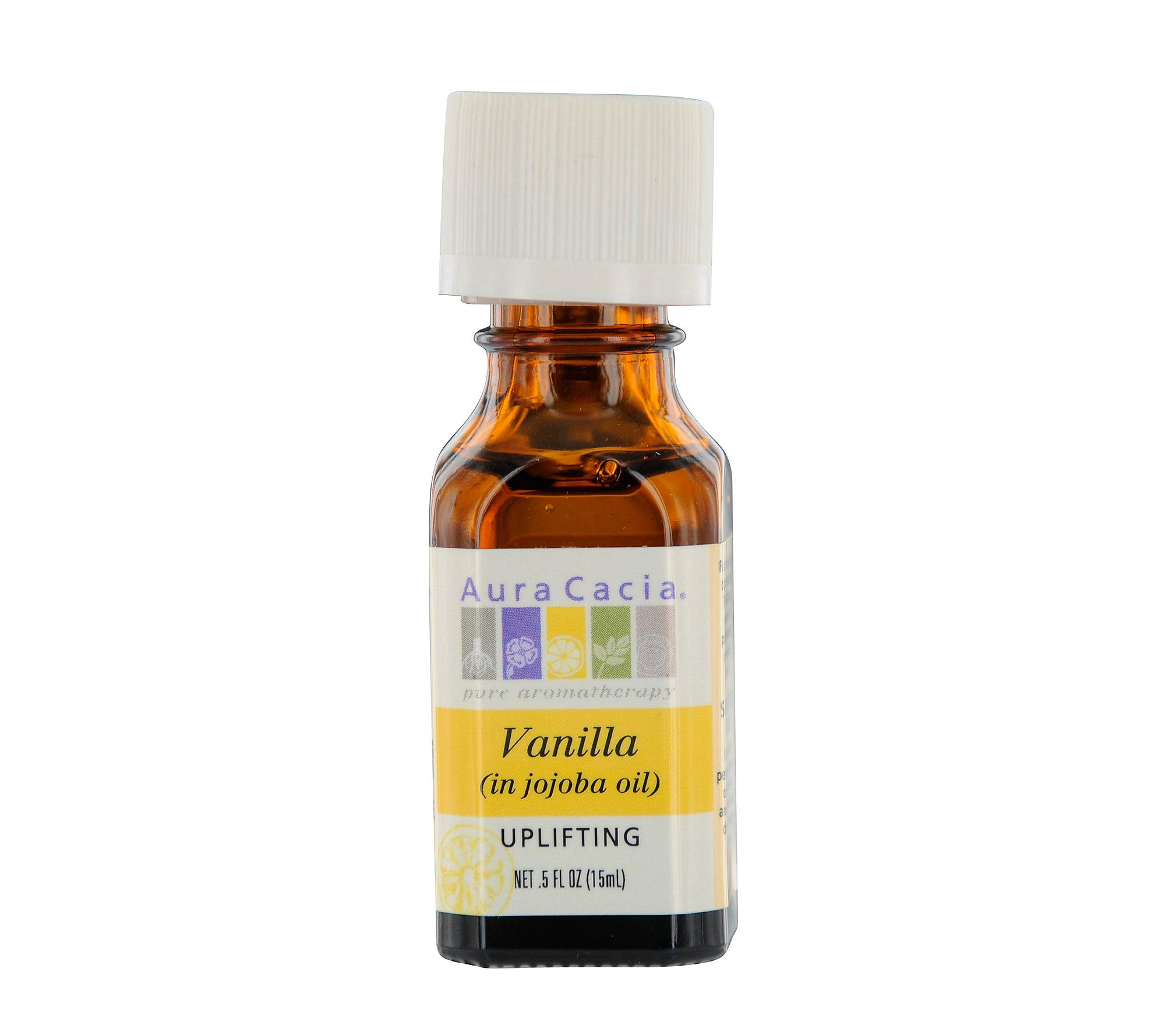 Fragrance NET Aura Cacia Prec Ess Van W/Jojoba .5 Fz