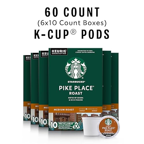 Vista 20 de Starbucks K-cup, Cápsulas de café con sabor