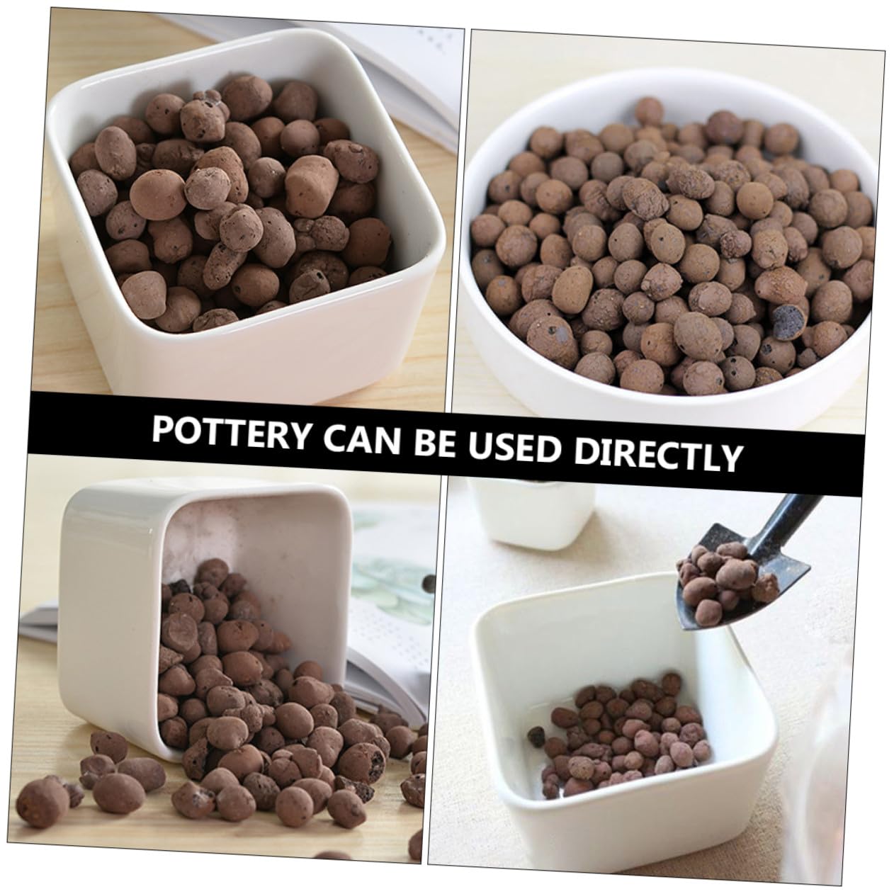 Ceramsit 1 Packung 1kg Ton Blähton für Weihnachten Party Gartenbedarf