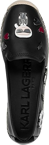 Miniatura 2 de Karl Lagerfeld Womens Michaela Slip on Espadrille Sandal with Pins