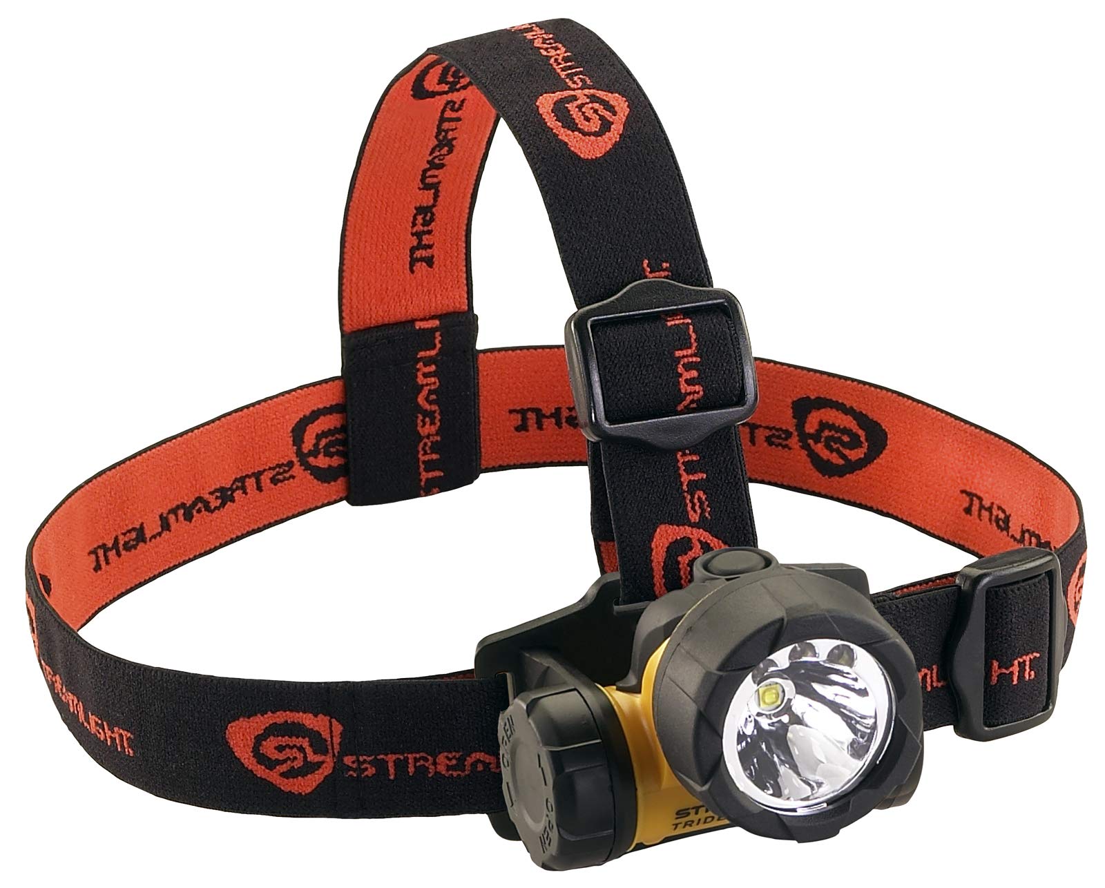 Streamlight 61025 Trident 85-Lumen HAZ-LO Class 1 Division 1 Safety-Rated White LED Headlamp, Yellow