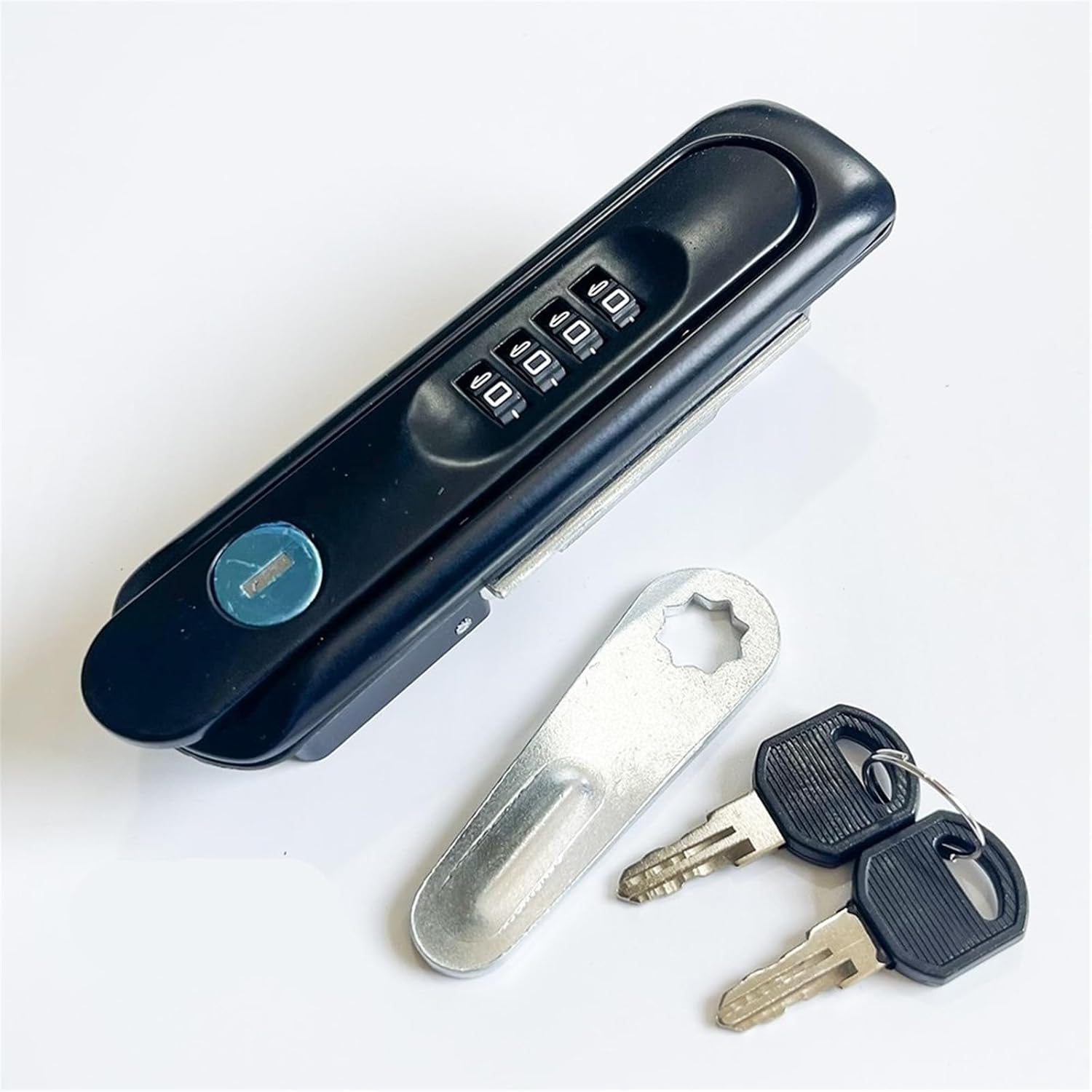 of Charging Box Pile Network Electrical Control Cinet Toolboks Handle Password Lock 1Pcs(Black)