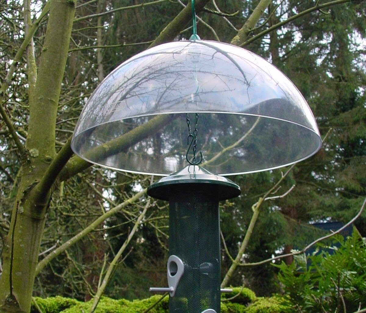 Garden Mile groß Universal 40cm klar Eichhörnchen Schallwand Eichhörnchen sicher Vogel Dosieranlage Zubehörteil