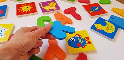 Miniatura 5 de Buddy & Barney Calcomanías de juguete de baño, calcomanías de aprendizaje de alfabetos de baño y animales para niños, 38 piezas de juguetes de baño