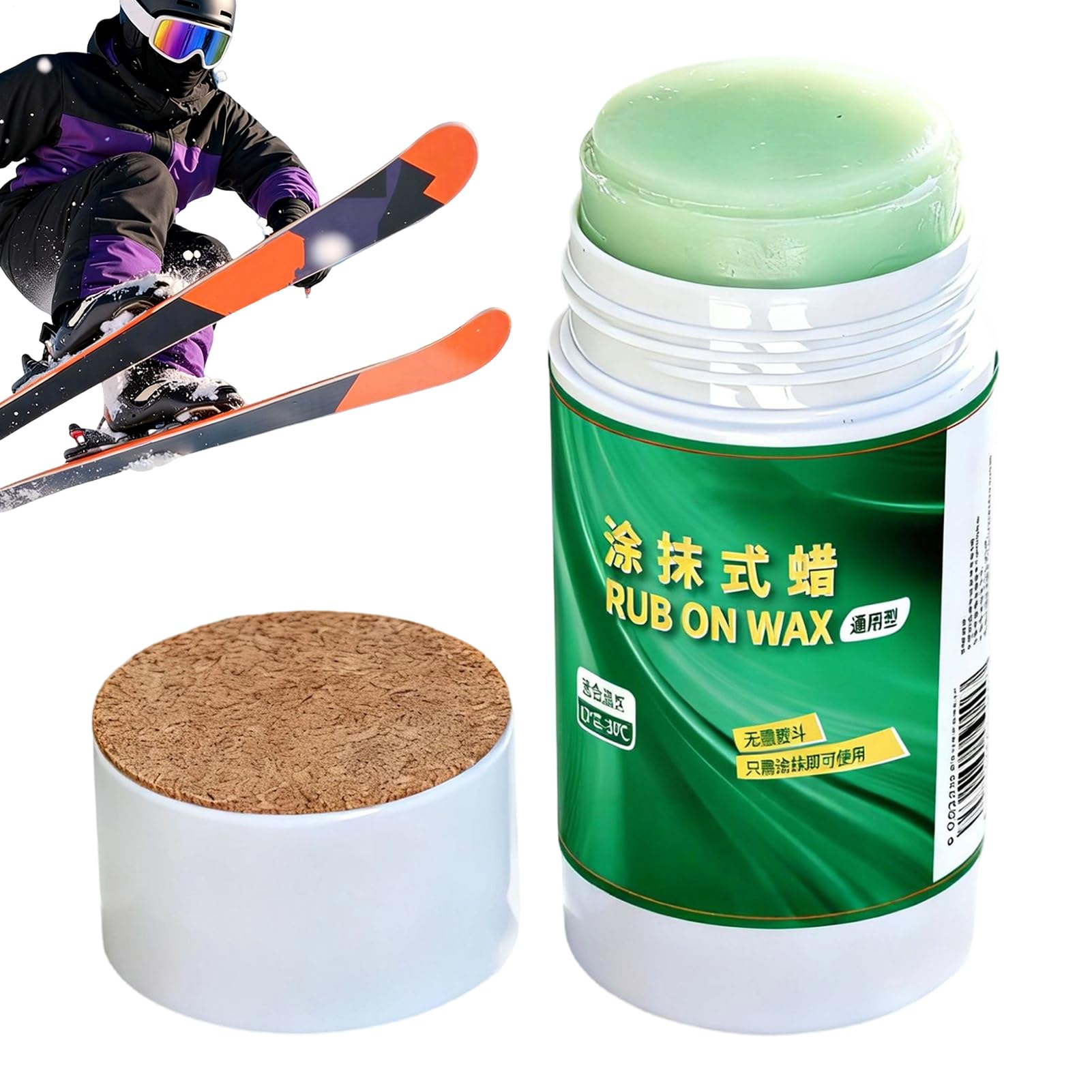Wosk Do Snowboardu 75g Przenośne Akcesorium Do Woskowania