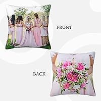 Vista 3 de Funda de almohada personalizada con imagen o texto, diseño de tu propia funda de almohada, funda de almohada personalizada, regalo ideal