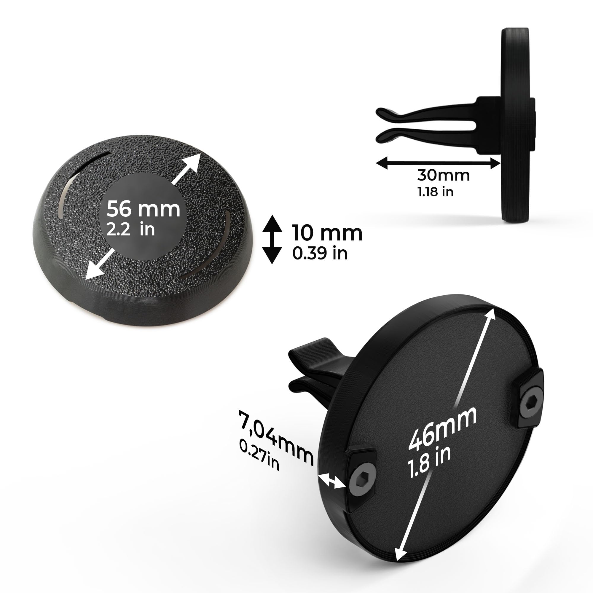 Support Magnétique Pour Pare-soleil De Voiture OOONO NO2 Co-Driver NO.2 CO- Driver